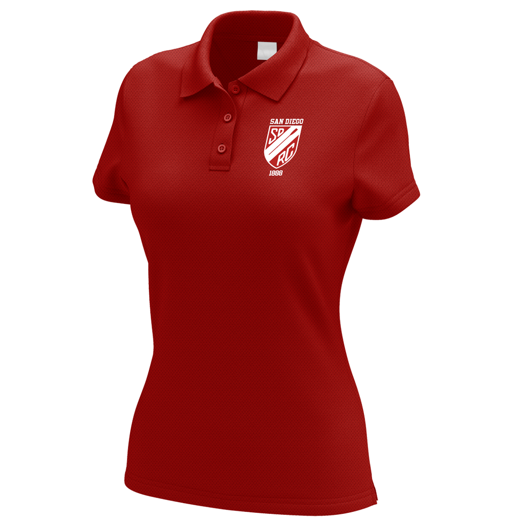 San Diego Rowing Club Embroidered Performance Ladies Polo