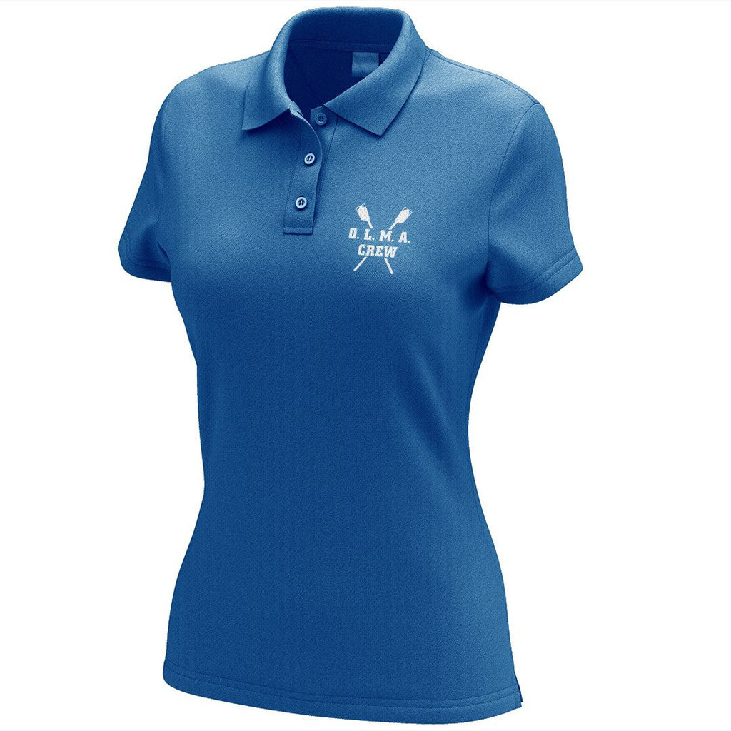 OLMA Rowing Gear Embroidered Performance Ladies Polo