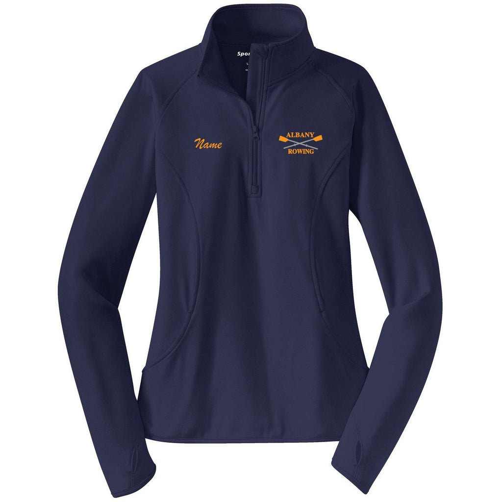 Albany Rowing Center Ladies Performance Thumbhole Pullover