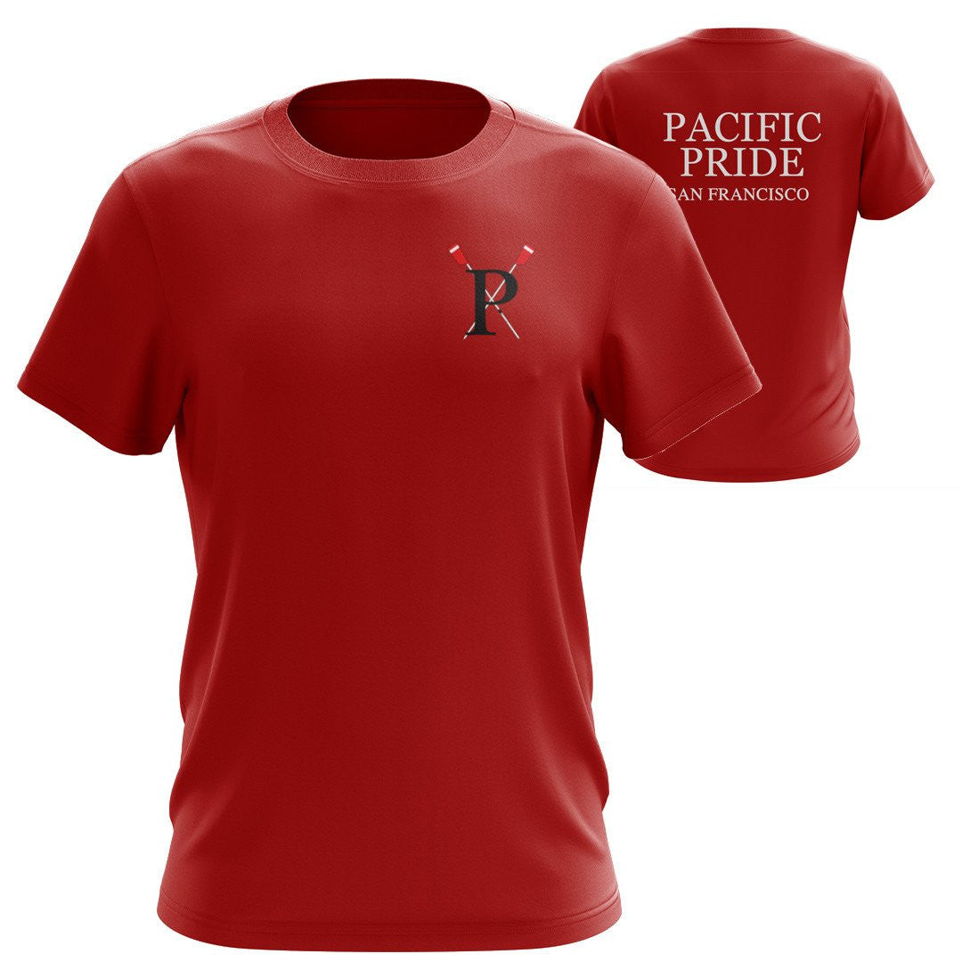 100 Cotton Pacific Rowing Men's Team Spirit TShirt SewSporty Team