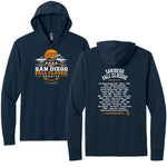 San Diego Fall Classic 2026 Long Sleeve Navy Hooded Tee
