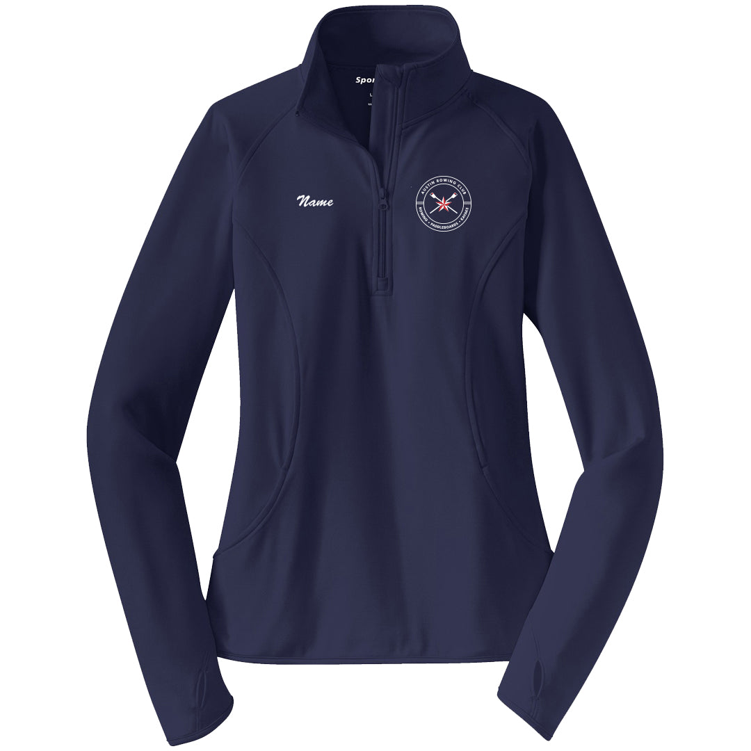 Austin Rowing Club Ladies Performance Thumbhole Pullover (New Logo)