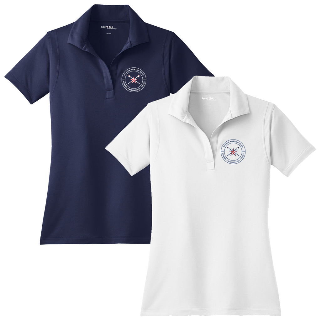 Austin Rowing Club Embroidered Performance Ladies Polo (New Logo)