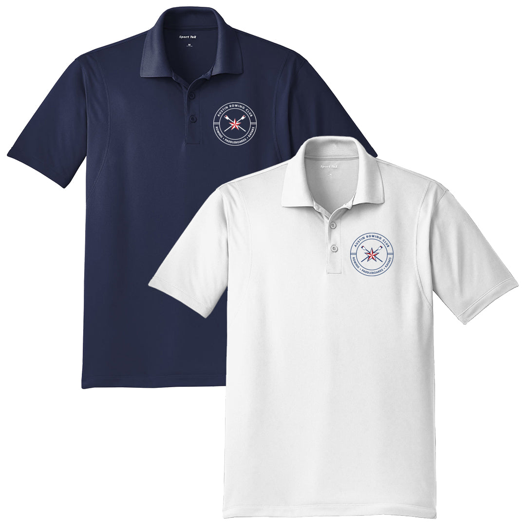 Austin Rowing Club Embroidered Performance Men's Polo (New Logo)