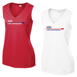 Women's V-Neck Poly Performance Cape Cod Rowing Tank Top
