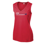 Women's V-Neck Poly Performance Cape Cod Rowing Tank Top