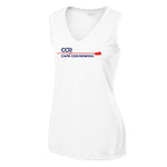 Women's V-Neck Poly Performance Cape Cod Rowing Tank Top