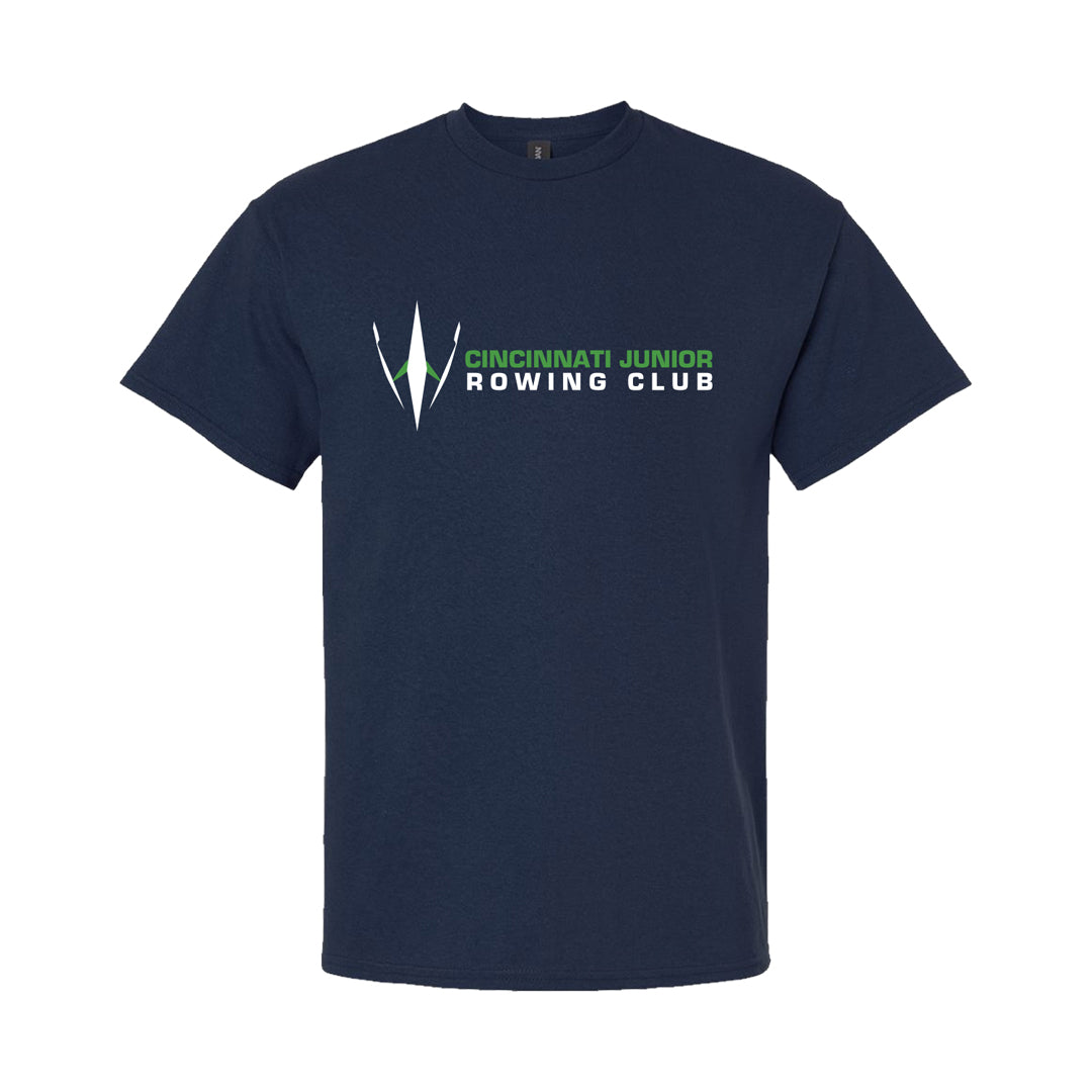 100% Cotton Cincinnati Juniors Rowing Club Men's Team Spirit T-Shirt