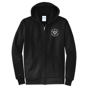 50/50 Hooded Camp Randall Rowing Full Zip Sweatshirt