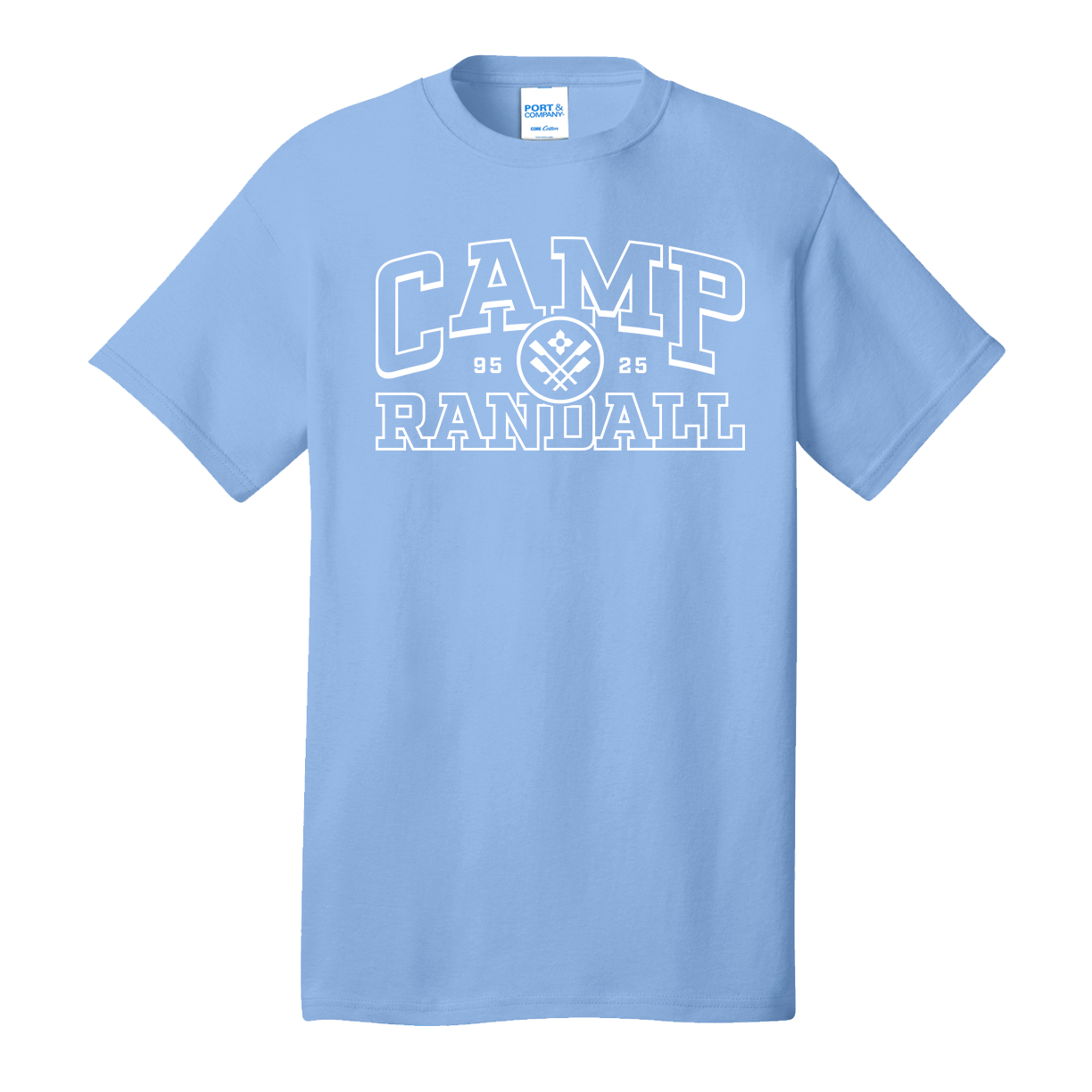 100% Cotton Camp Randall Rowing Team Spirit T-Shirt