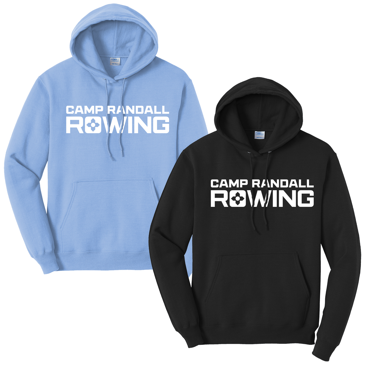 50/50 Hooded Camp Randall Rowing Pullover Sweatshirt