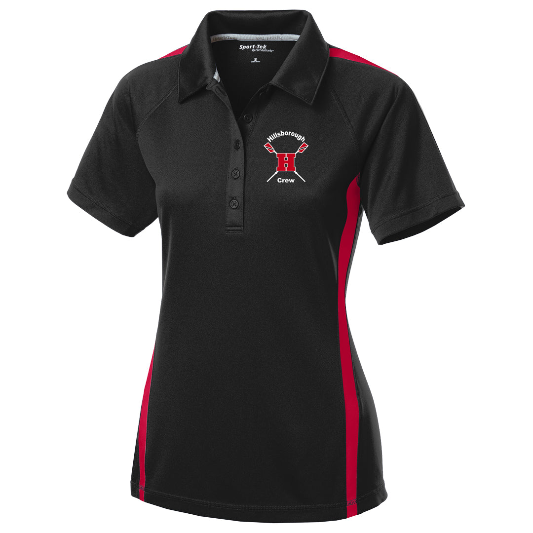 Hillsborough Rowing Club Embroidered Performance Ladies Polo