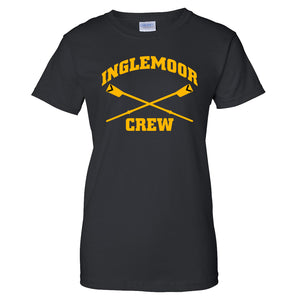 100% Cotton Inglemoor Crew Women's Team Spirit T-Shirt