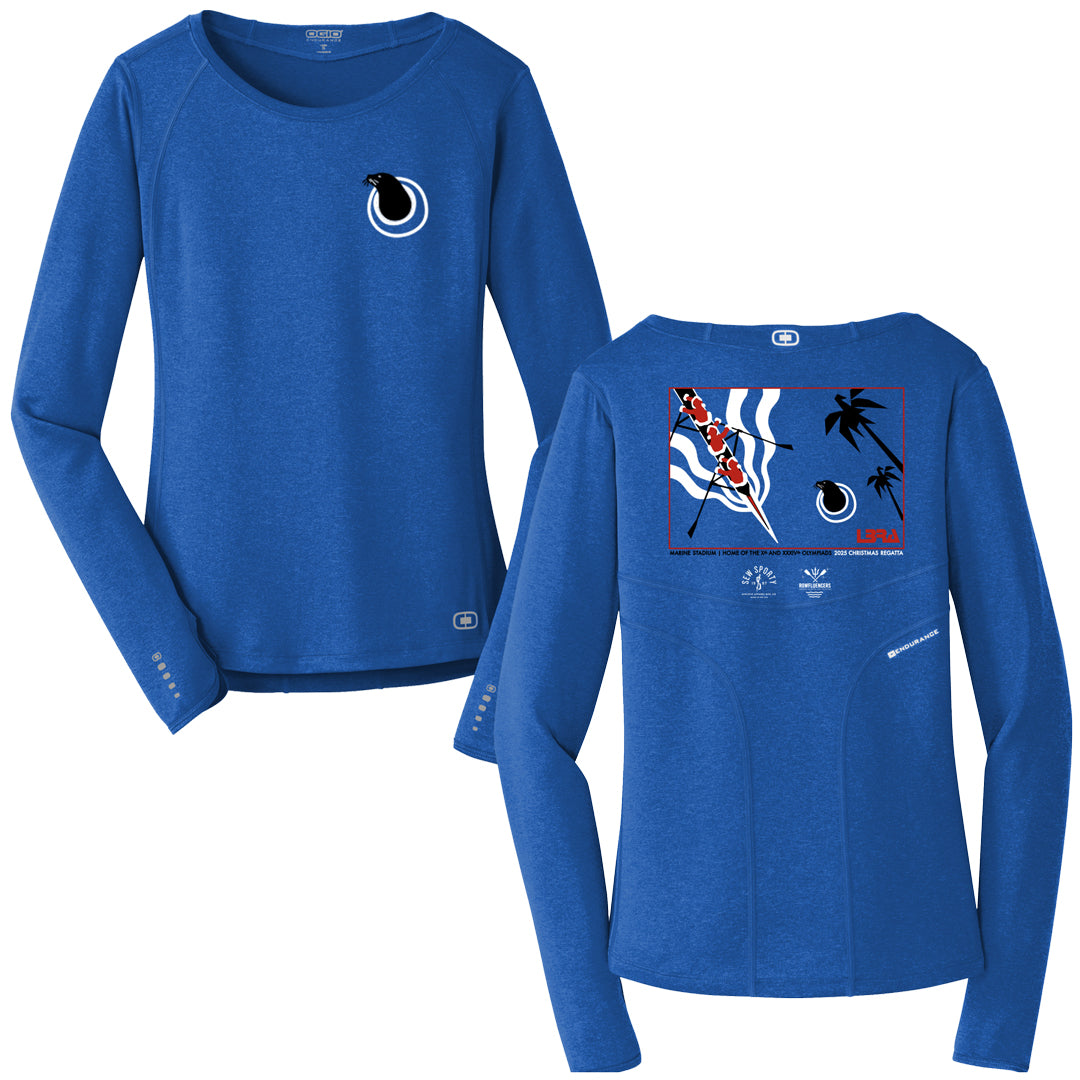 2025 Ogio Women's LBRA Christmas Regatta Long Sleeve Shirt