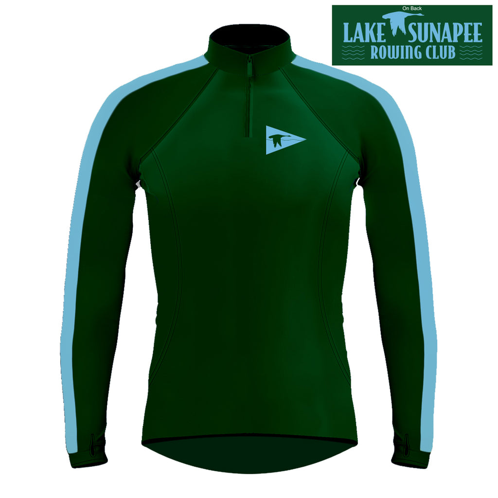 Long Sleeve 1/4 Zip Lake Sunapee Warm Up Shirt