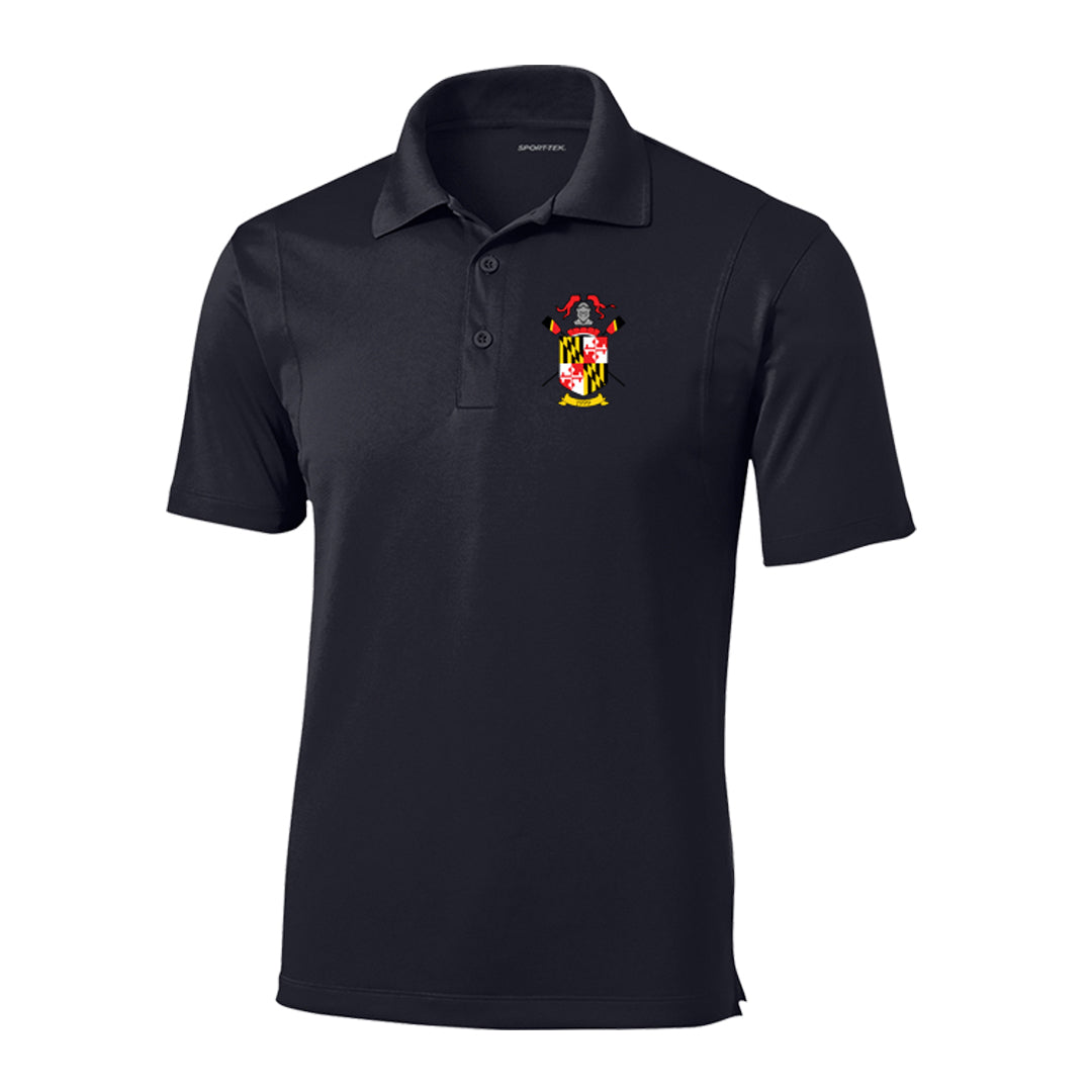 Maryland Men's Crew Embroidered Performance Men's Polo