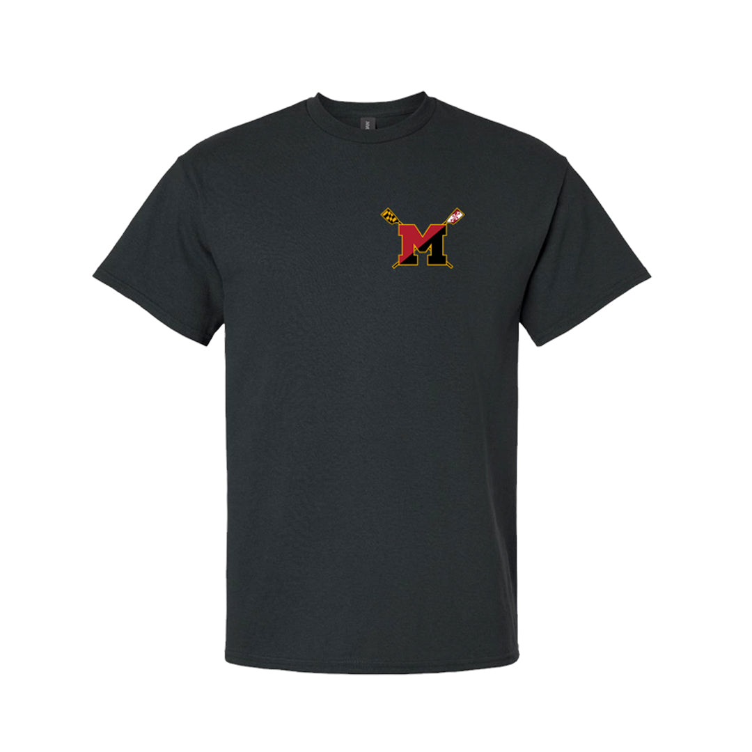 100% Cotton Maryland Men's Crew Men's Team Spirit T-Shirt