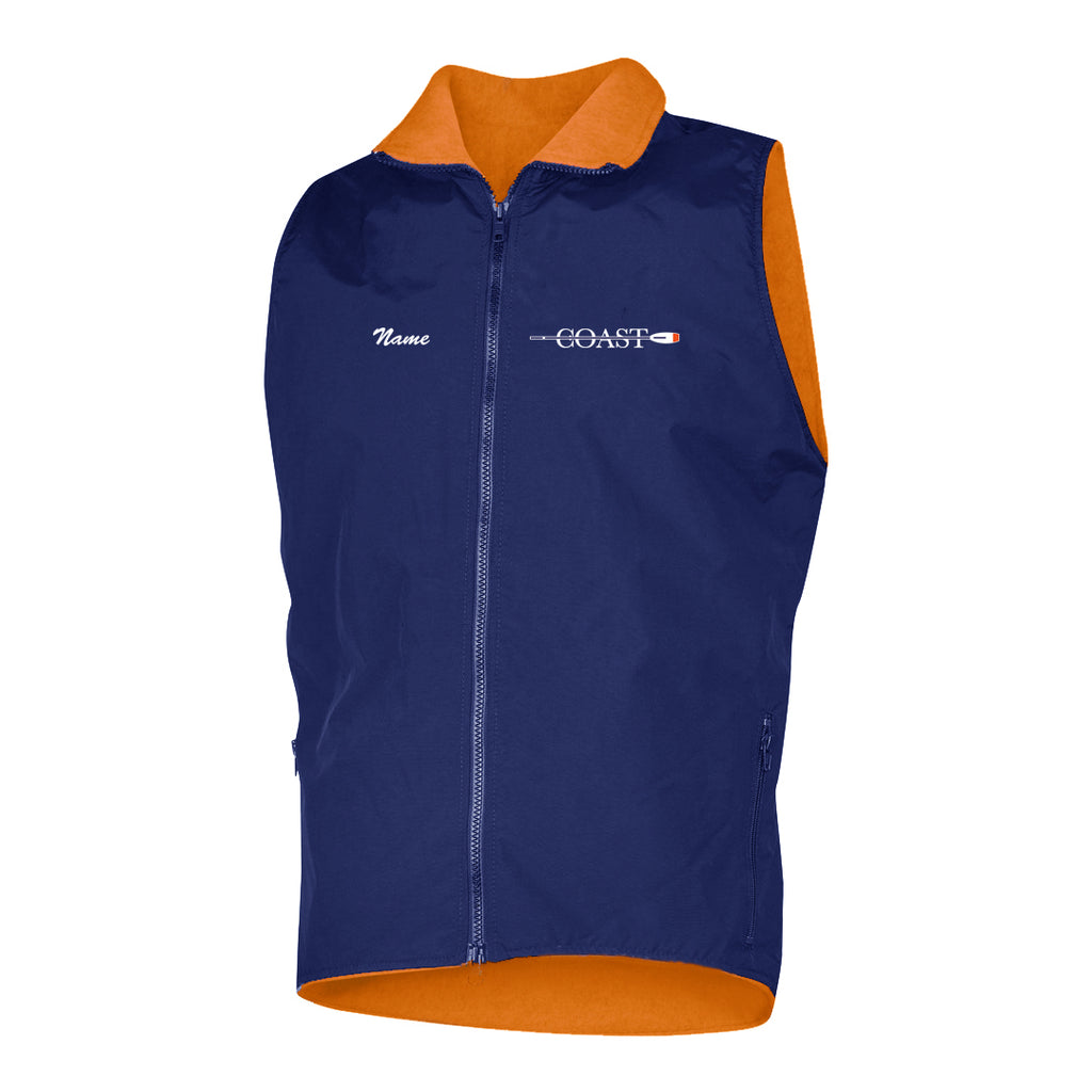 Coast Crew Team Nylon/Fleece Vest