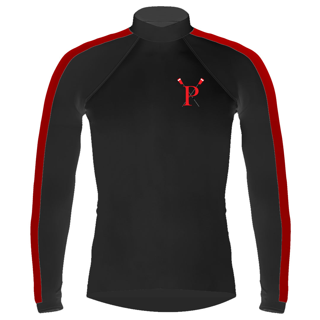 Long Sleeve Pacific Rowing Club Warm-Up Shirt (Unisex Size)