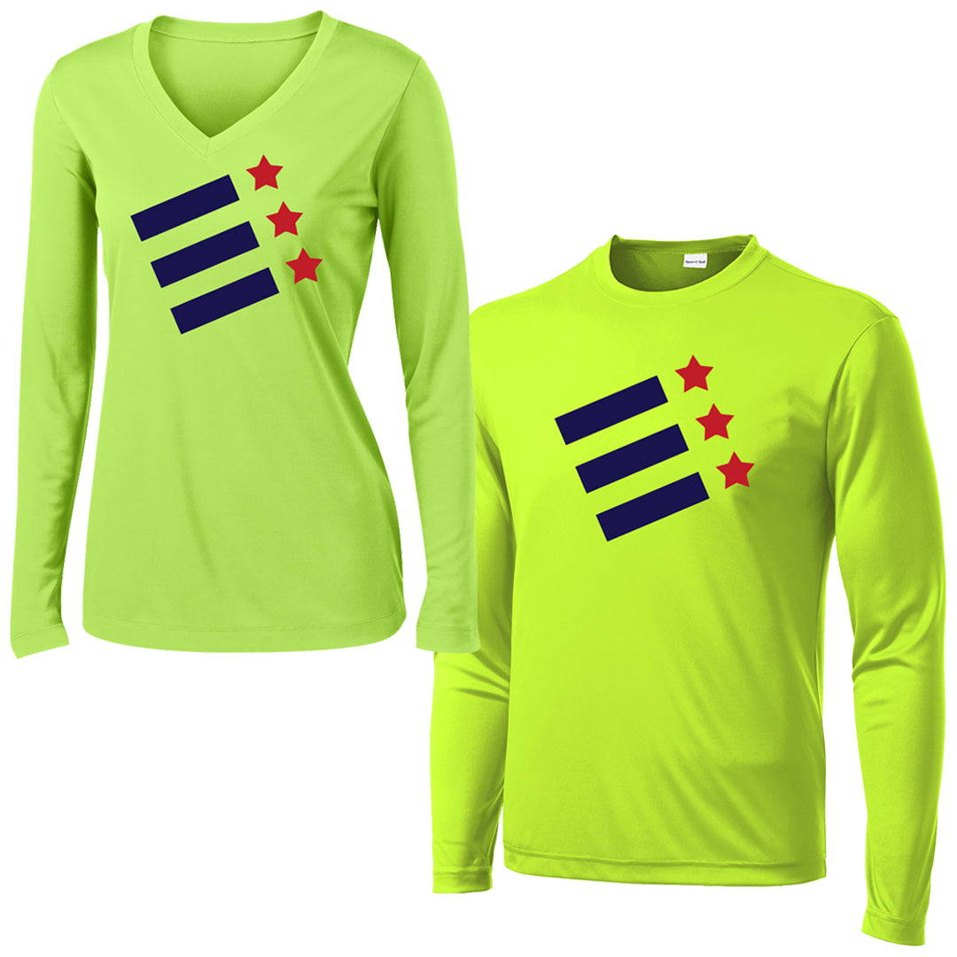 Rock Creek Rowing Long Sleeve Poly Performance T-Shirt