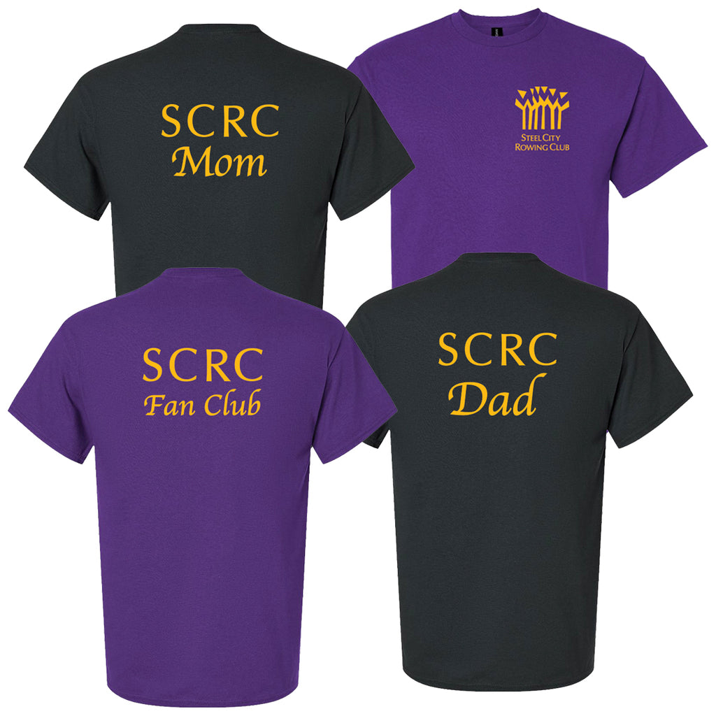 100% Cotton SCRC Mom, Dad & Fan Club T-Shirt