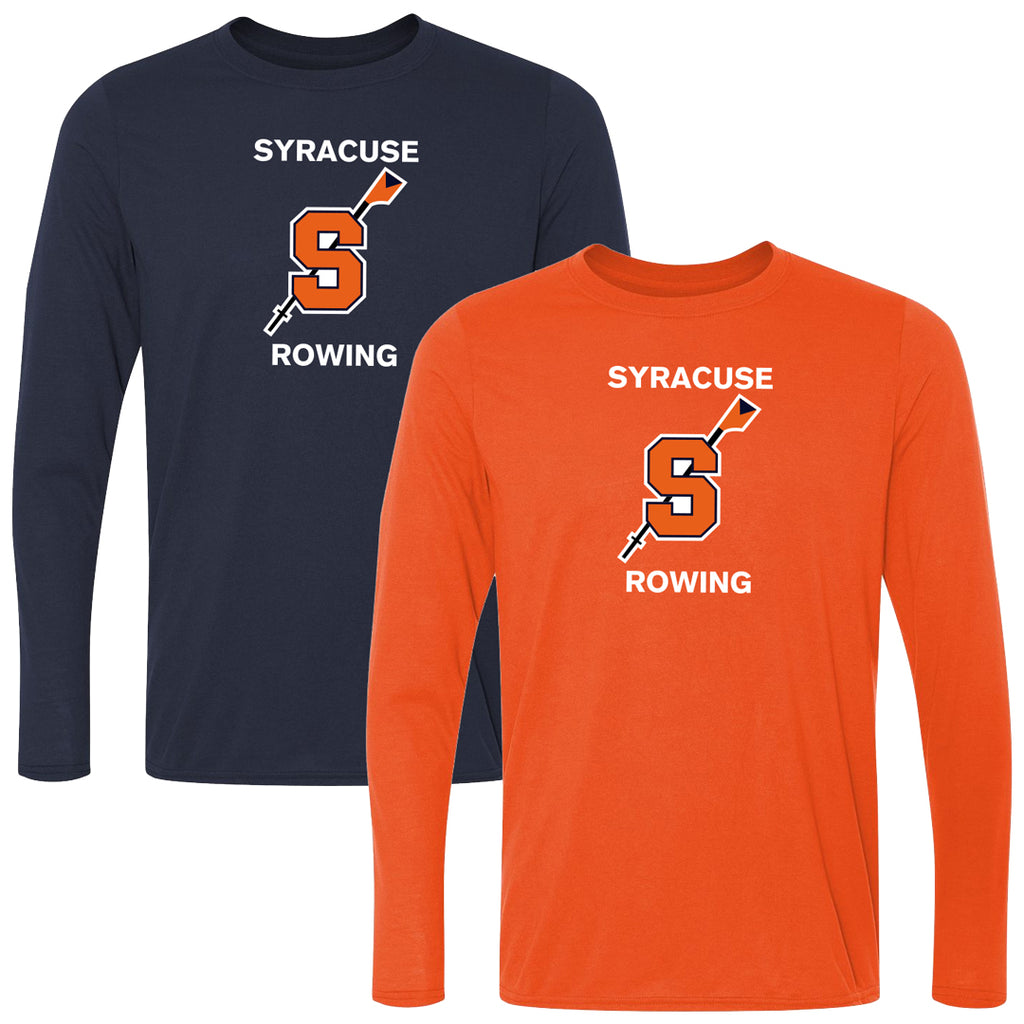 Custom Syracuse Alumni Long Sleeve Cotton T-Shirt