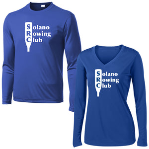 Solano Rowing Club Long Sleeve Poly Performance T-Shirt