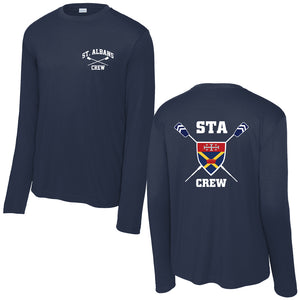 STA Crew Performance TS- Navy Long Sleeve