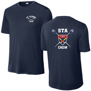 STA Crew Performance TS- Navy Short Sleeve