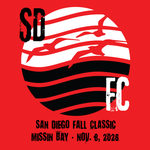 San Diego Fall Classic 2026 Short Sleeve Red Tee