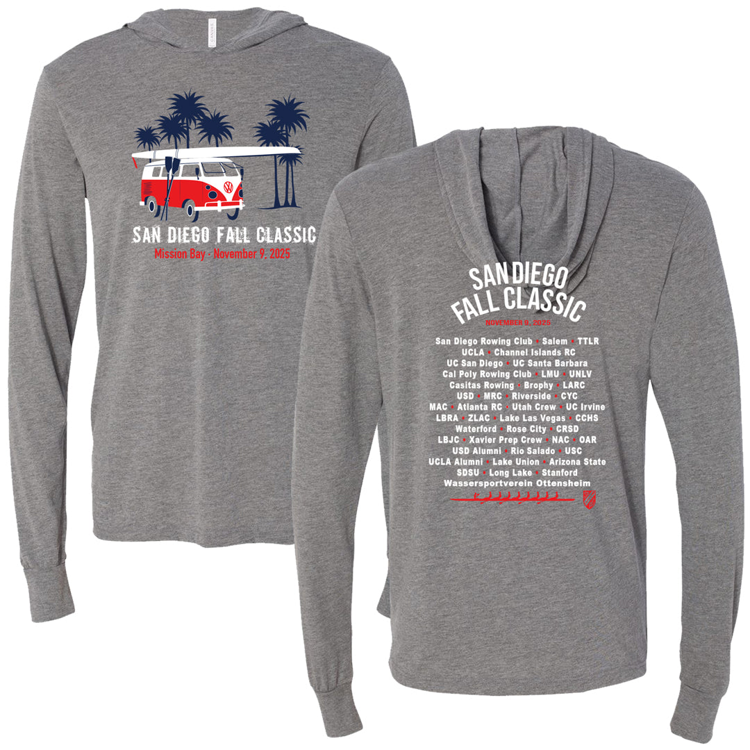 San Diego Fall Classic 2025 VW Long Sleeve Hooded Tee