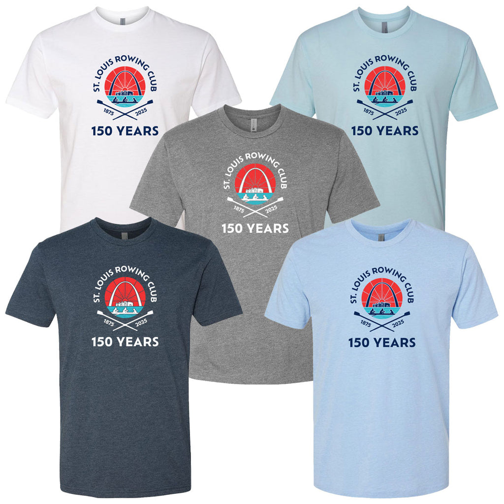 St. Louis Rowing Club 150th Unisex CVC Tee