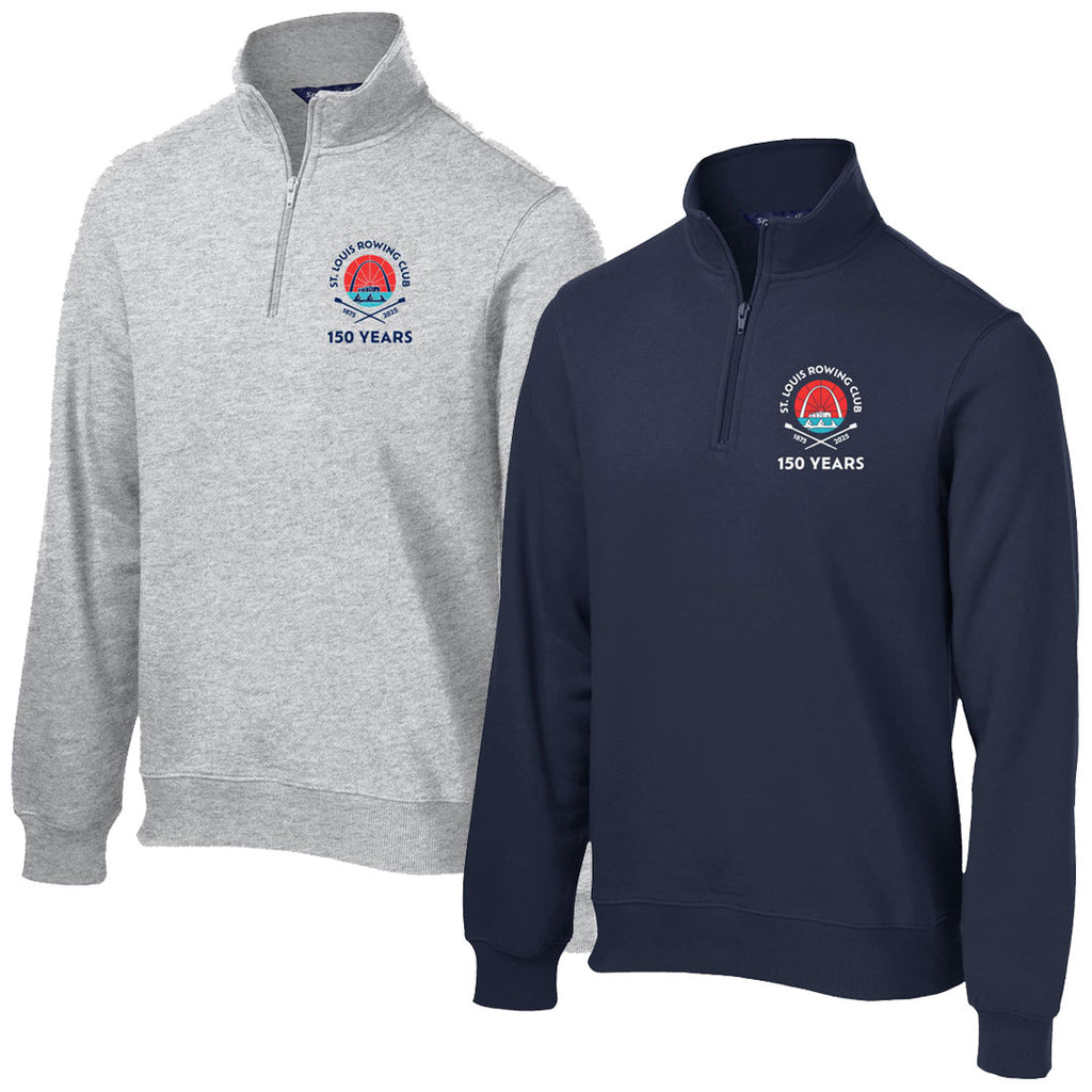 St. Louis Rowing Club 150th 1/4 Zip Sweatshirt