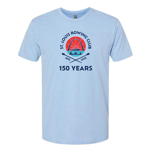 St. Louis Rowing Club 150th Unisex CVC Tee