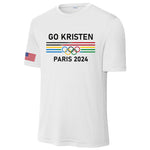 Team Kristen - Paris 2024 Men's Performance T-Shirt (2 Design Options)