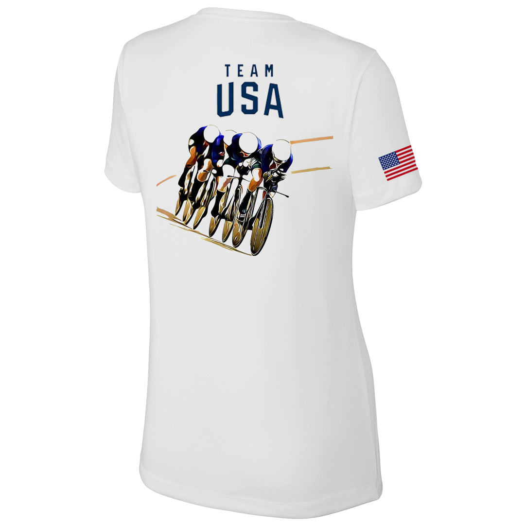 Team Kristen - Paris 2024 Women's Performance T-Shirt (2 Design Options)