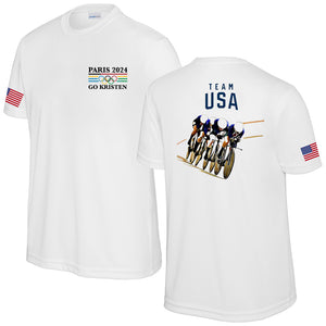 Team Kristen - Paris 2024 Youth Performance T-Shirt (2 Design Options)