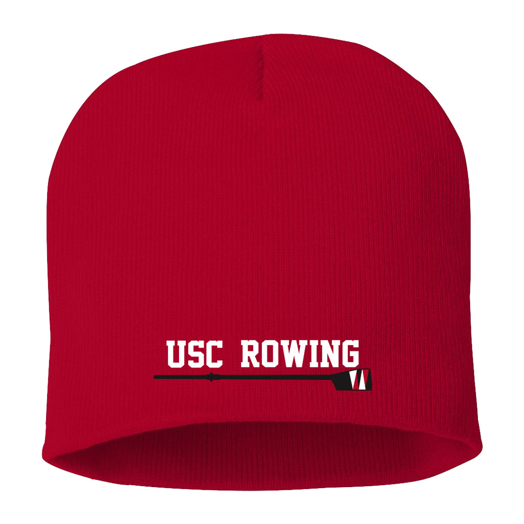 Straight Knit USC Rowing Beanie
