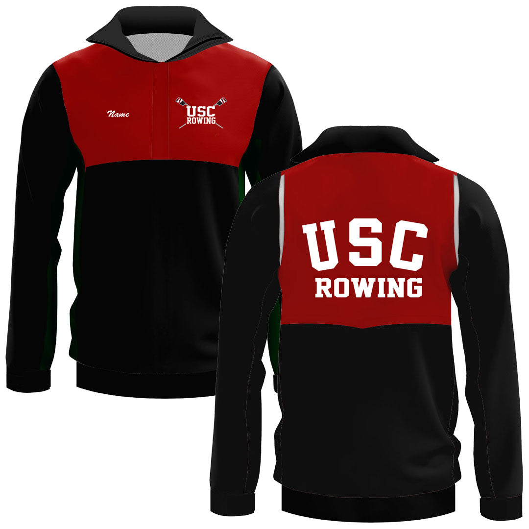 USC Rowing Hydrotex Lite Hooded Splash Jacket