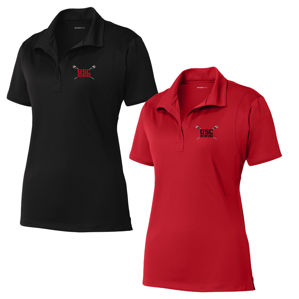 USC Rowing Embroidered Performance Ladies Polo