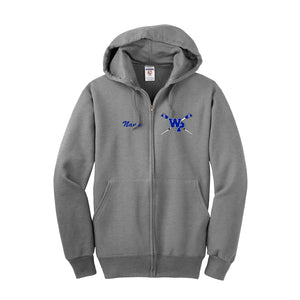 50/50 Hooded West Potomac Crew Full Zip Sweatshirt