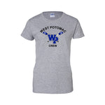 100% Cotton West Potomac Crew Women's Team Spirit T-Shirt