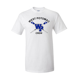 100% Cotton West Potomac HS Crew Men's Team Spirit T-Shirt