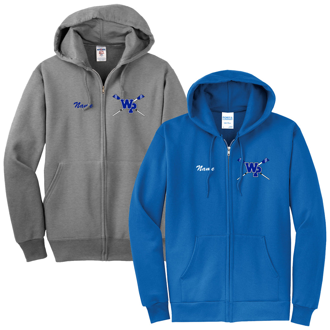 50/50 Hooded West Potomac Crew Full Zip Sweatshirt