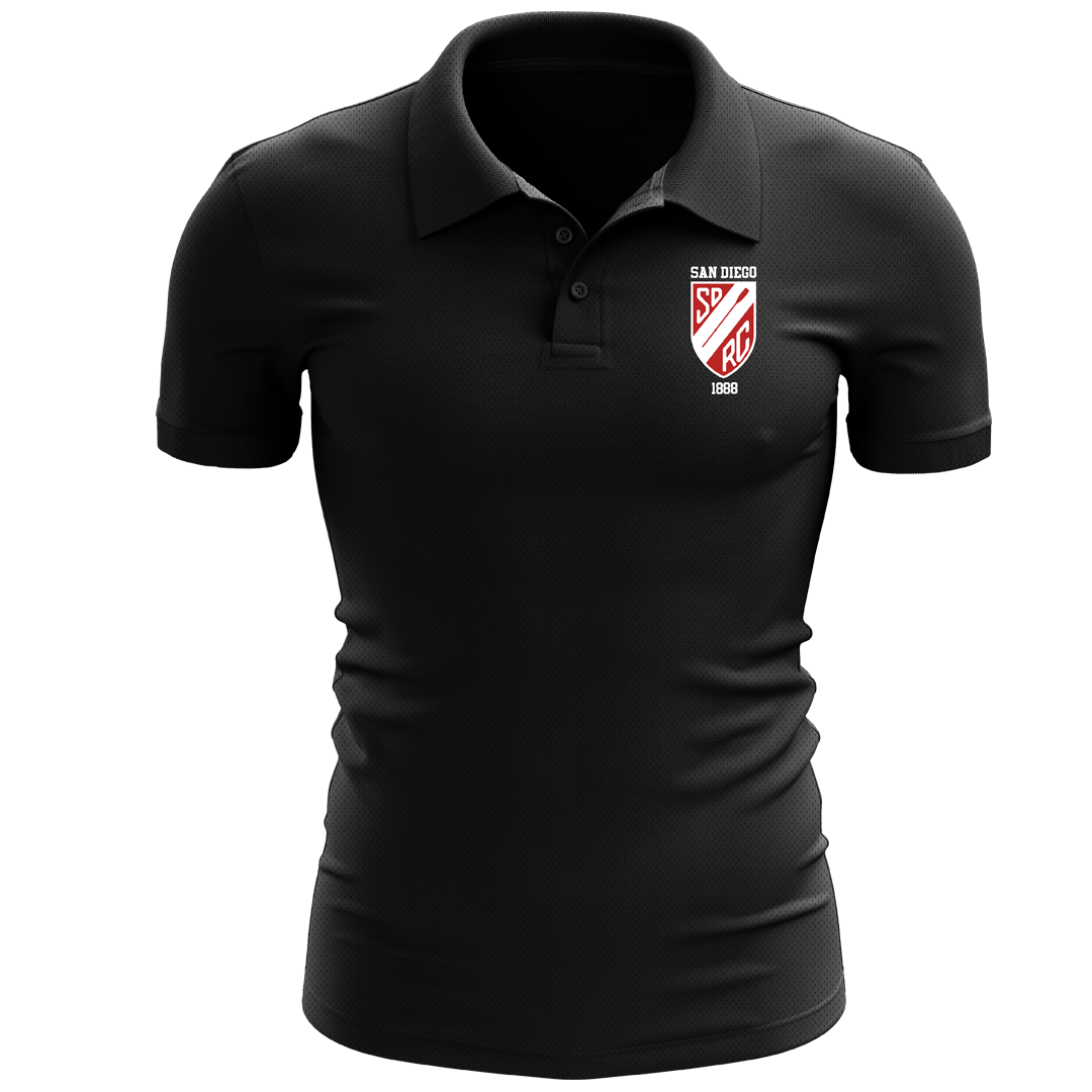 San Diego Rowing Crew Juniors Embroidered Performance Men's Polo