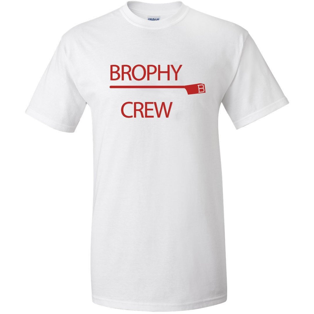 100% Cotton Brophy Crew Men's Team Spirit T-Shirt