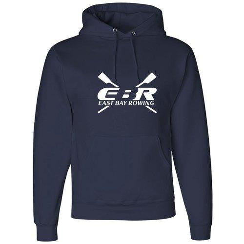 50/50 Hooded East Bay Rowing Pullover Sweatshirt - Navy