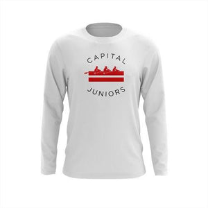 Custom Capital Rowing Juniors Long Sleeve Cotton T-Shirt