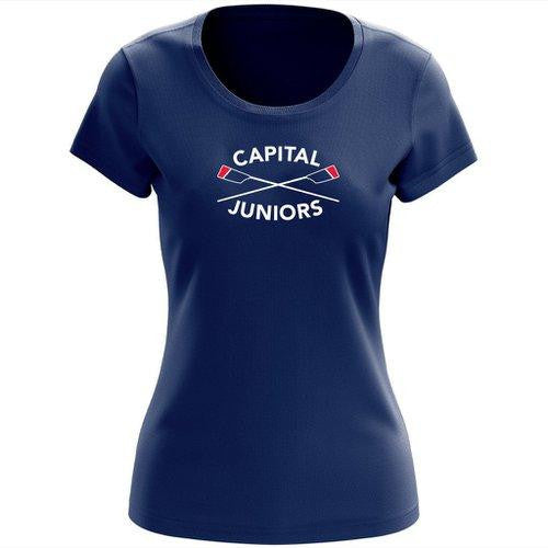 100% Cotton Capital Rowing Juniors Women's Team Spirit T-Shirt