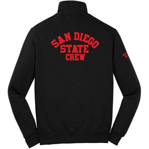 1/4 Zip SDSU Crew Pullover